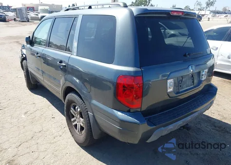 2004 Honda Pilot Ex-L from USA, damaged, VIN 2HKYF18724H580157